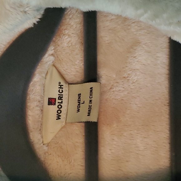 NWT WOMENS CREAM WOOLRICH FERNVALE CORDUROY VEST SIZE LARGE - Picture 2 of 6